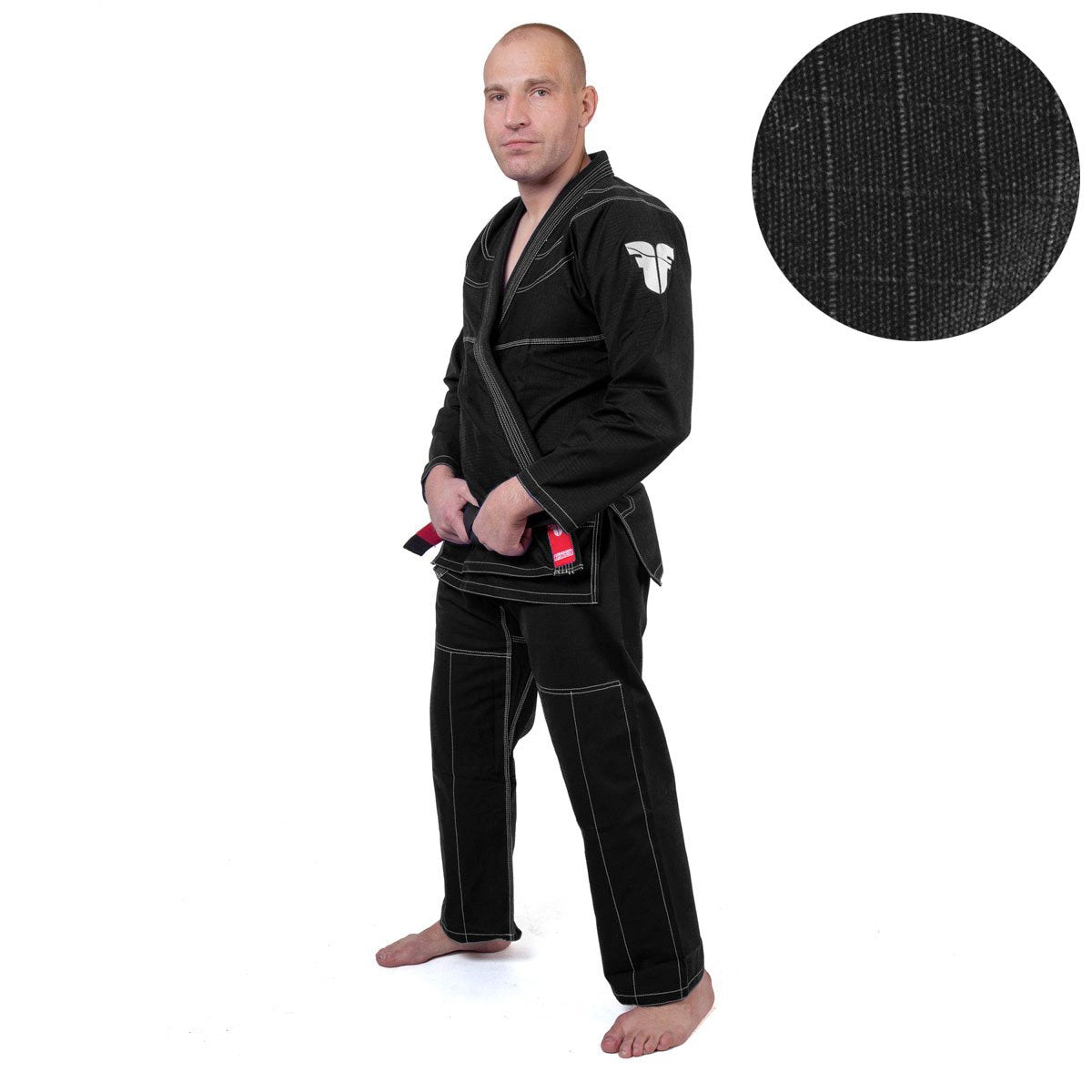 Fighter BJJ Ripstop Gi Ripstop - schwarz