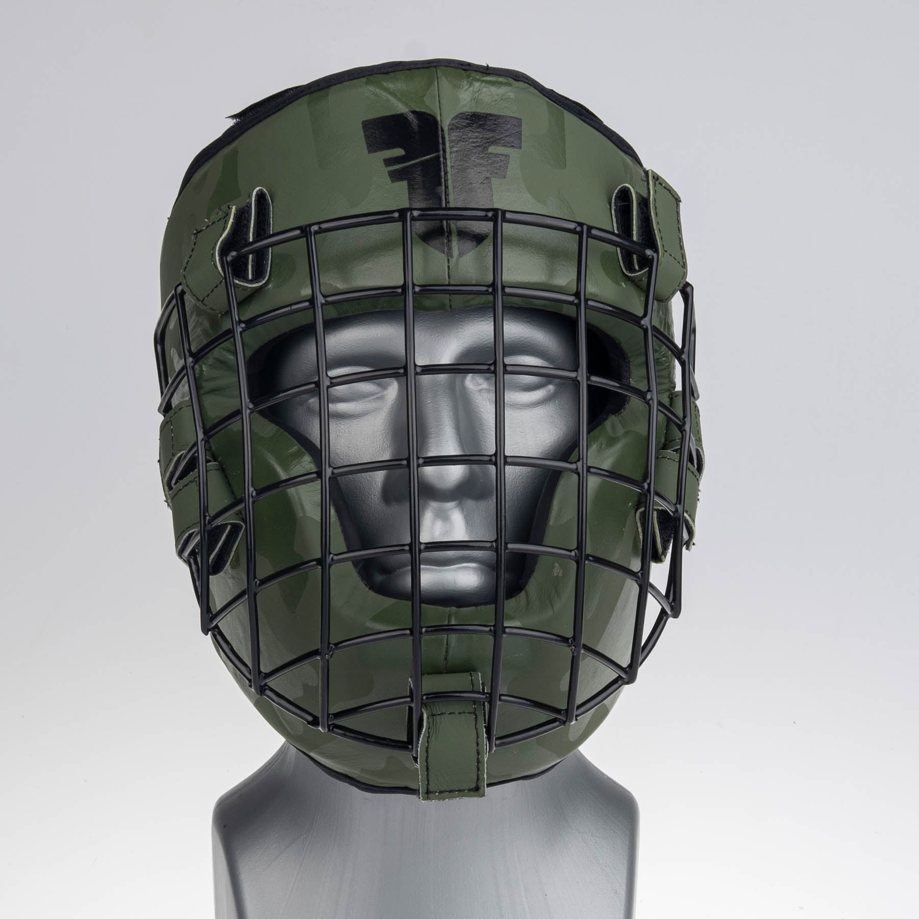 Fighter Shock Head Guard - khaki/camo