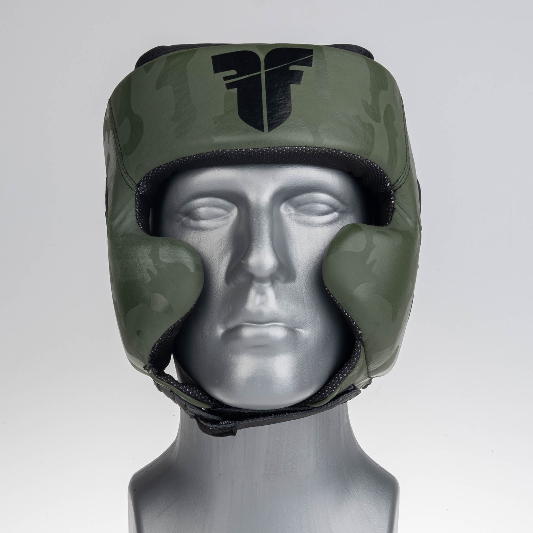 Headguard Fighter Sparring Pro - khaki/camo