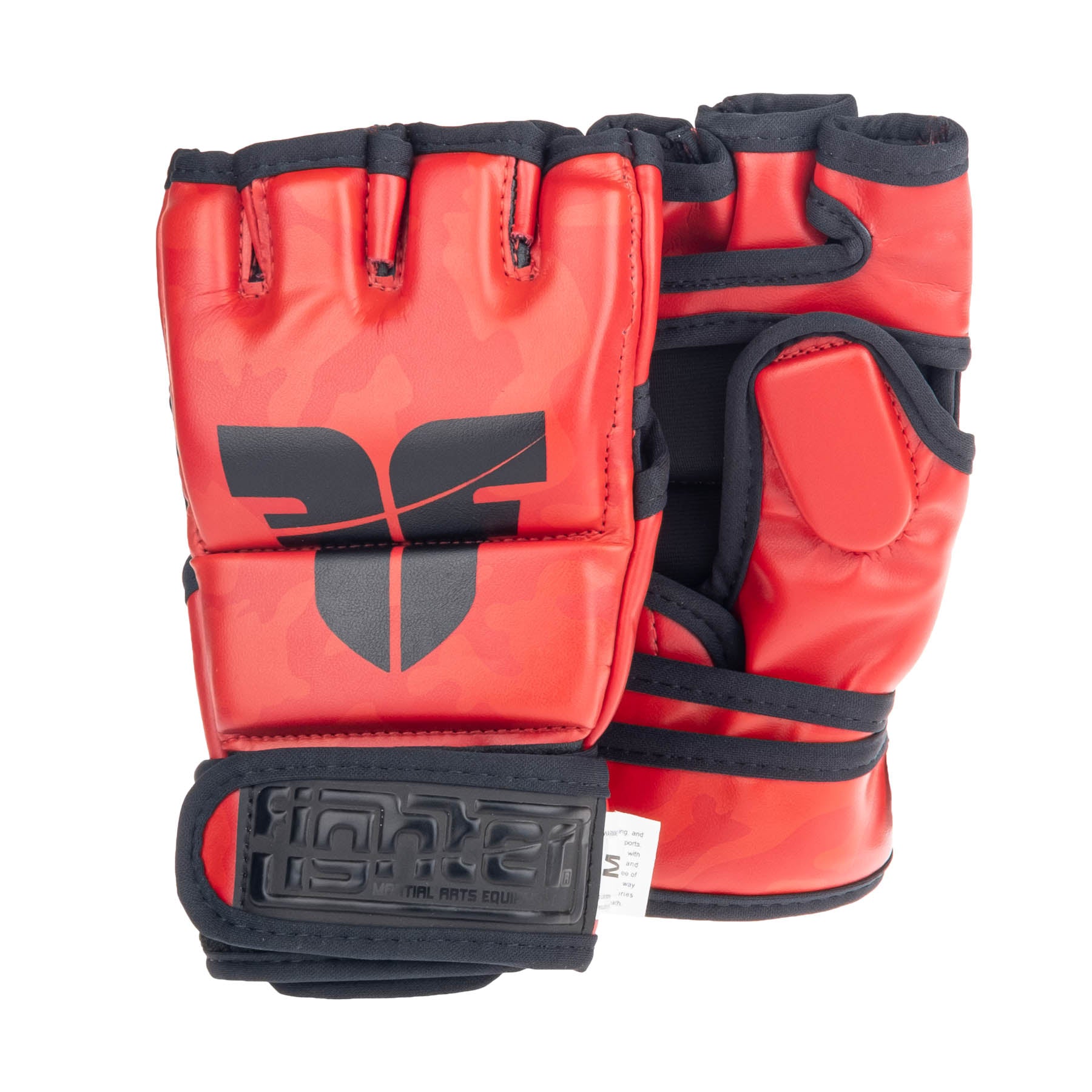 Fighter MMA Gloves Competition - red camo