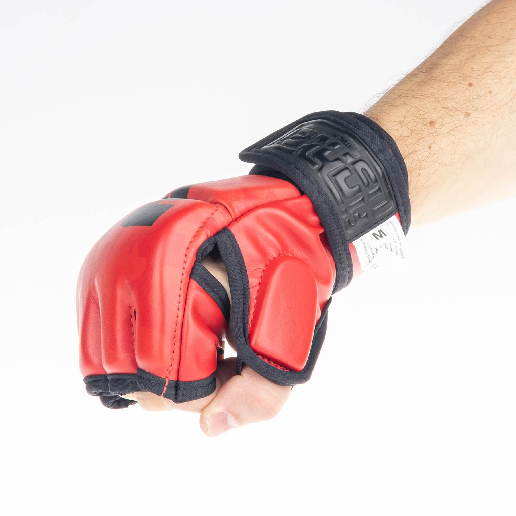 Fighter MMA Gloves Competition - red camo