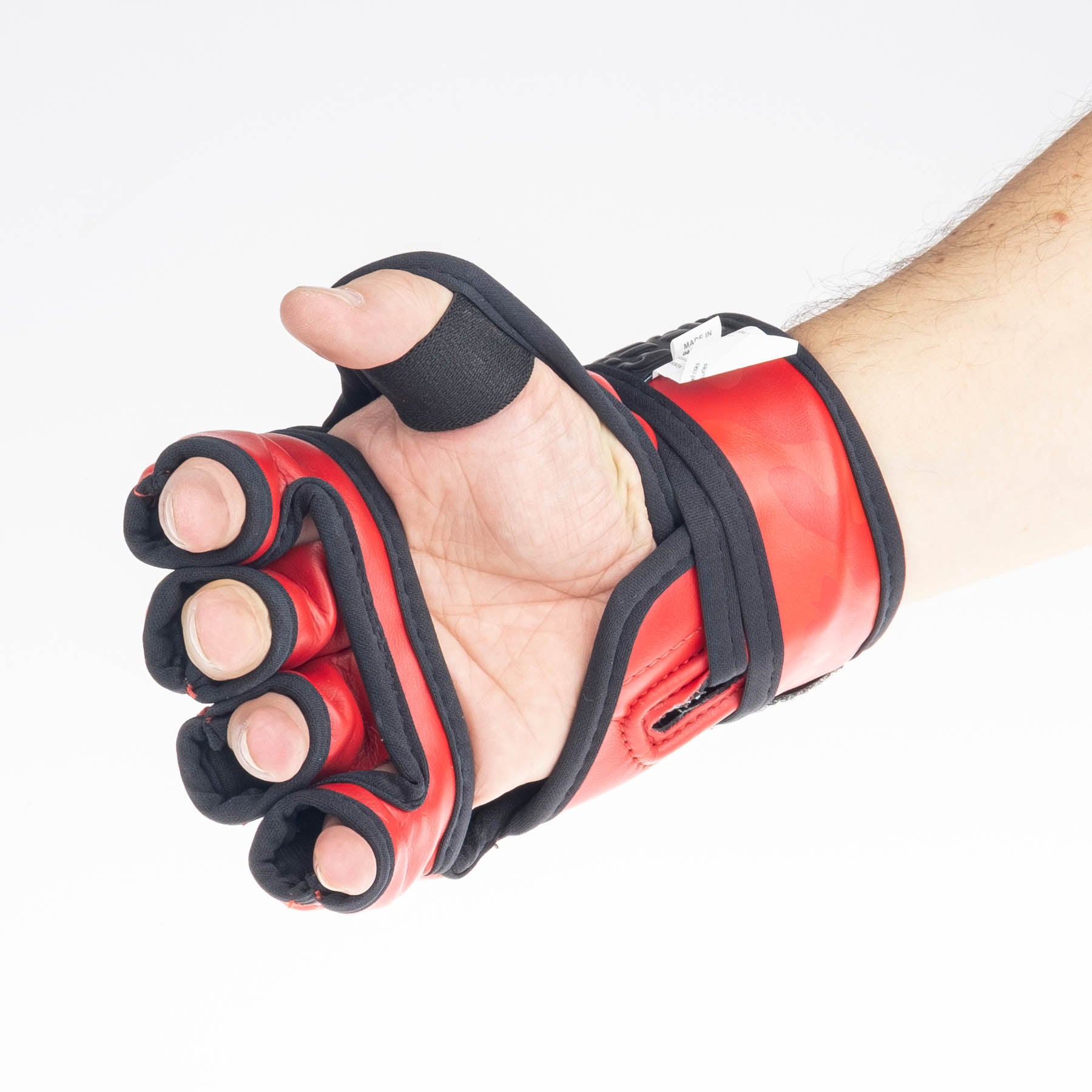 MMA Handschuhe Fighter Competition - rot/camo