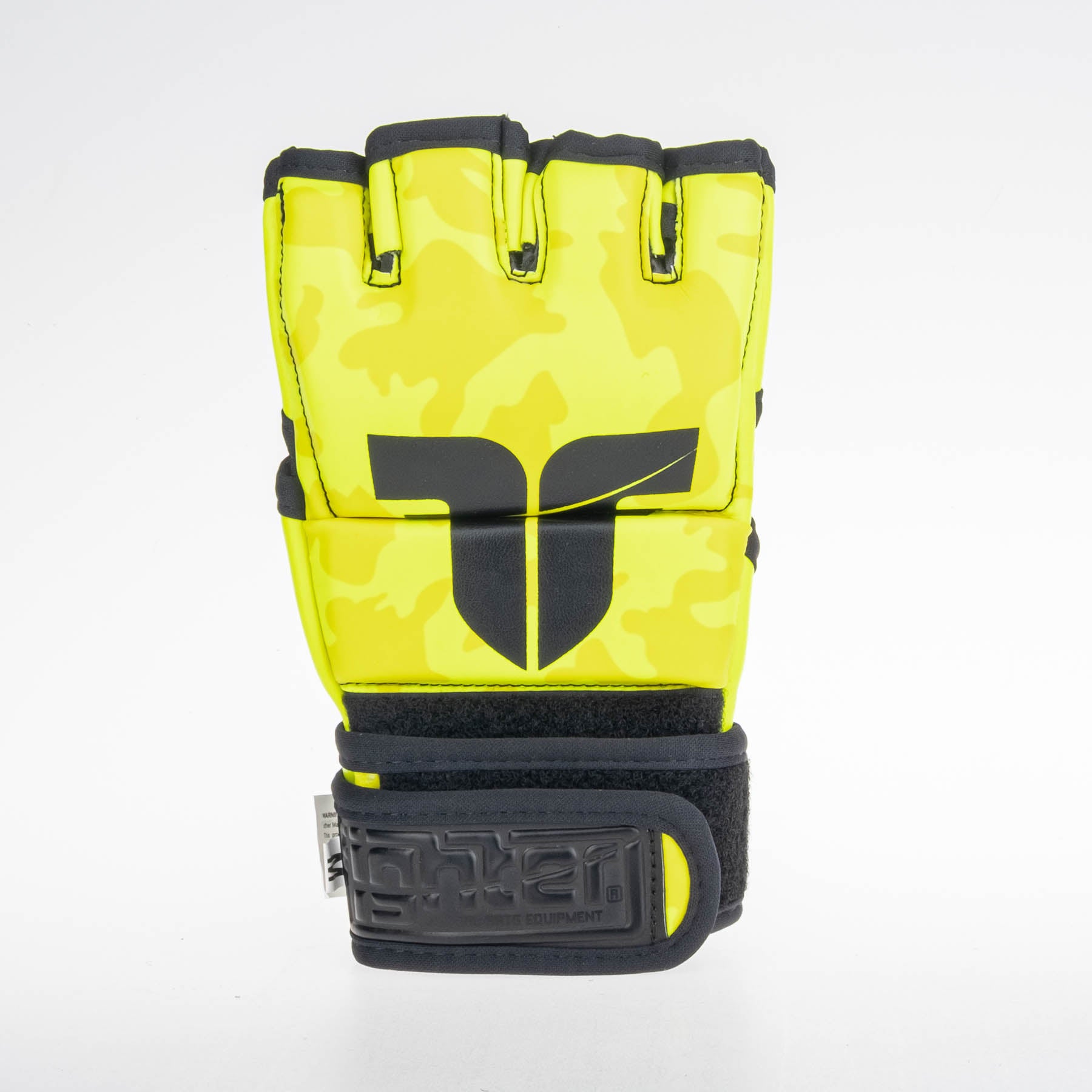Fighter MMA Gloves Competition - neon yellow/camo