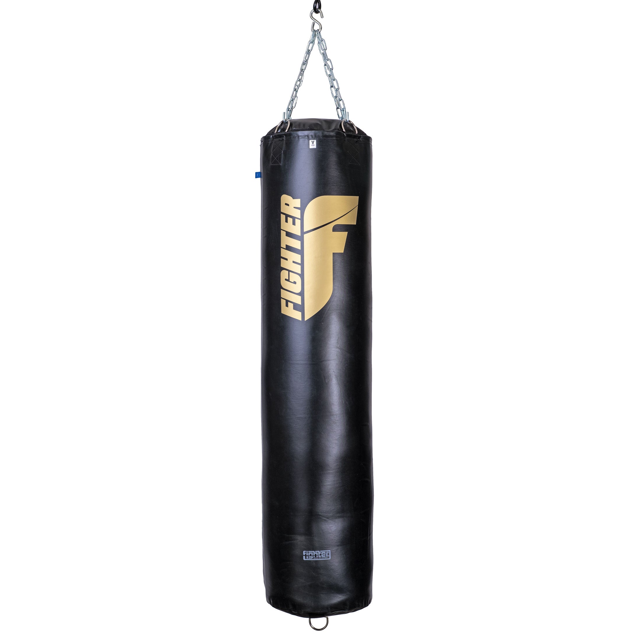 Fighter Boxing Bag Professional; 150cm & 180cm, diameter 36cm - black/gold