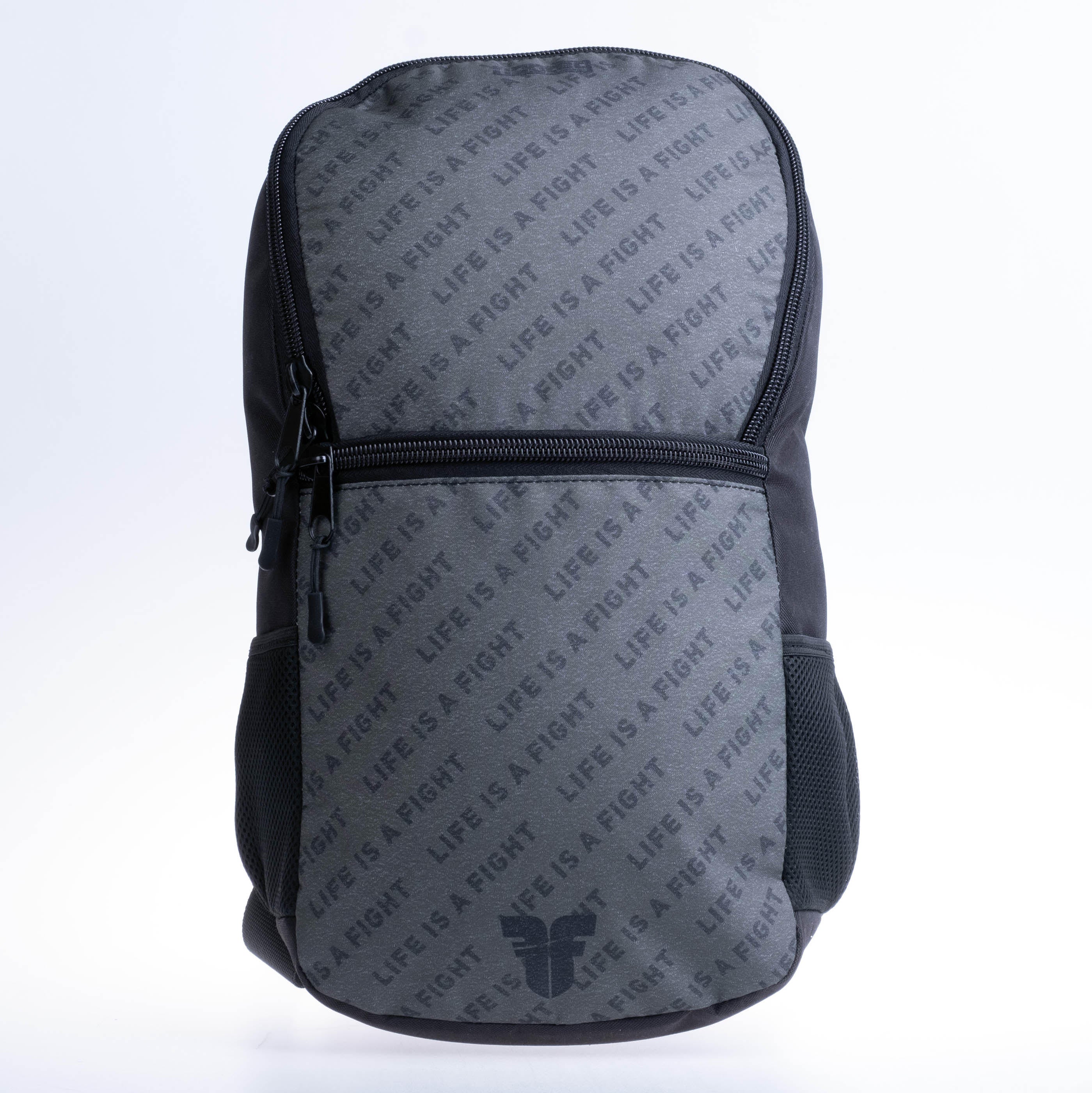 Fighter Backpack Size S - gray logo