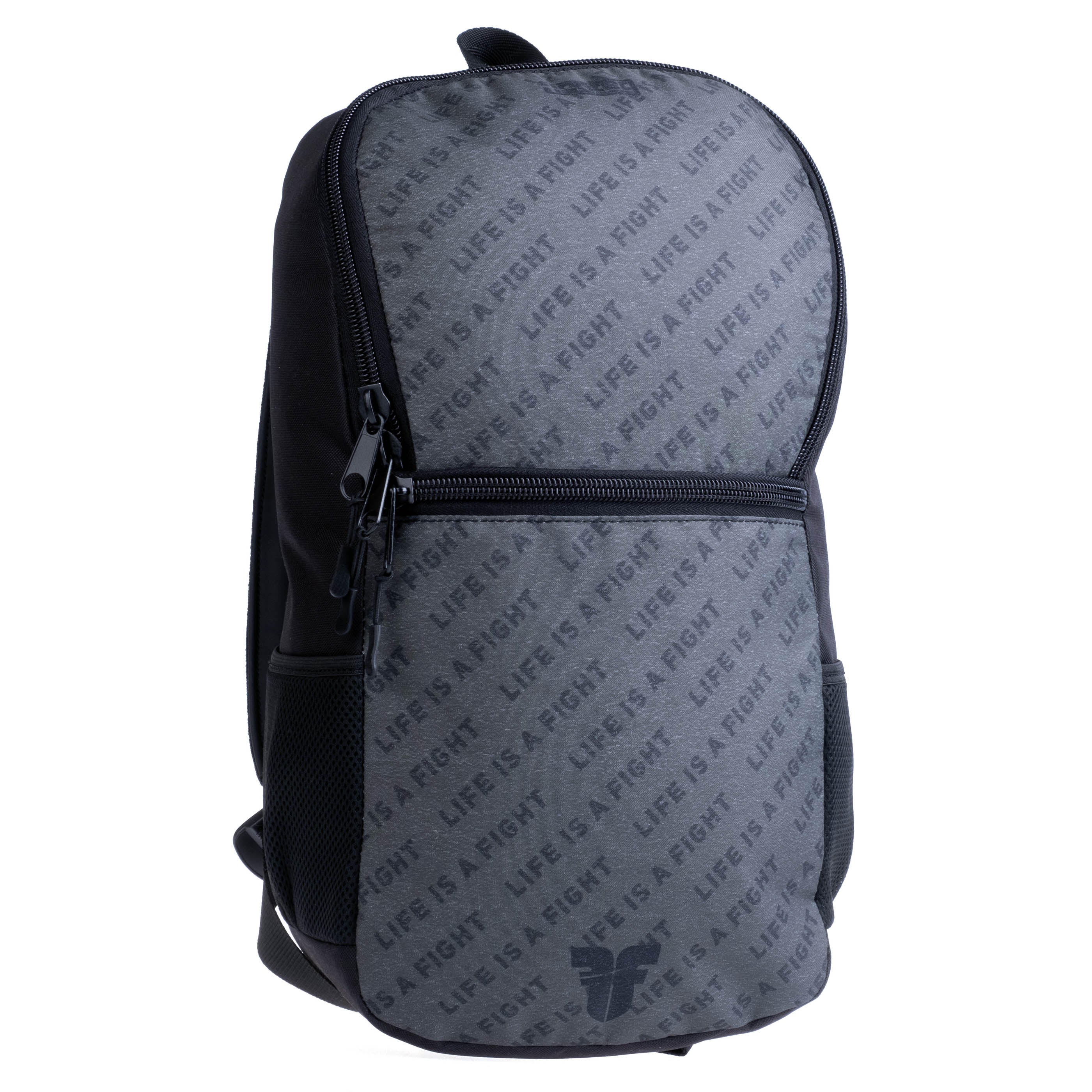 Fighter Backpack Size S - gray logo